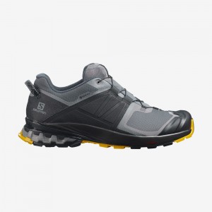 Chaussure Trail Running Salomon XA WILD GORE-TEX Homme Grise | SRVYZ-0836