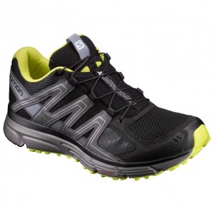 Chaussure Trail Running Salomon X-MISSION 3 Homme Noir Argent | QSZTN-9586