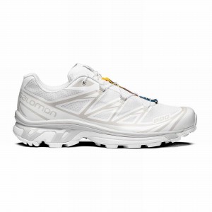 Chaussure Trail Running Salomon XT-6 Homme Blanche | UQDWR-5329