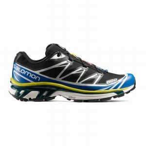 Chaussure Trail Running Salomon XT-6 Homme Noir Bleu | UXJQK-5198