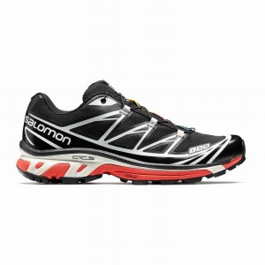 Chaussure Trail Running Salomon XT-6 Homme Noir Rouge | XWJHF-9850