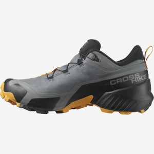 Chaussure de Randonnée Salomon CROSS HIKE GORE-TEX Homme Grise | EIDQT-5932