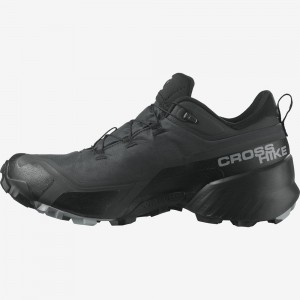 Chaussure de Randonnée Salomon CROSS HIKE GORE-TEX Homme Noir | AWOCZ-4260