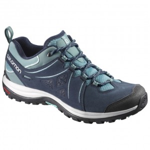 Chaussure de Randonnée Salomon ELLIPSE 2 LTR W Femme Turquoise Clair Bleu Marine | DKFCA-8063