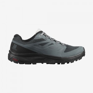 Chaussure de Randonnée Salomon OUTLINE GORE-TEX Femme Noir | YFNWE-0721