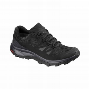 Chaussure de Randonnée Salomon OUTLINE GORE-TEX Femme Noir | QYXMP-6972