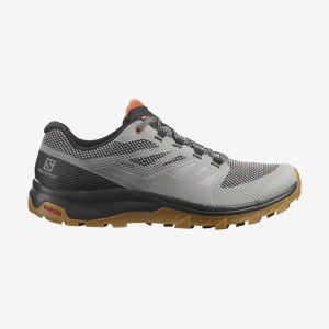 Chaussure de Randonnée Salomon OUTLINE GORE-TEX Homme Grise | AVKRY-6597