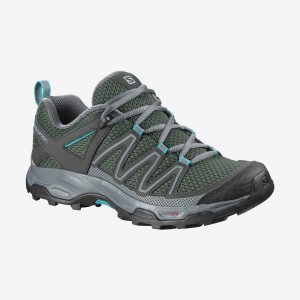 Chaussure de Randonnée Salomon PATHFINDER Femme Vert | MFNHD-4708