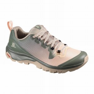 Chaussure de Randonnée Salomon VAYA Femme Rose Vert | RUSNG-6502