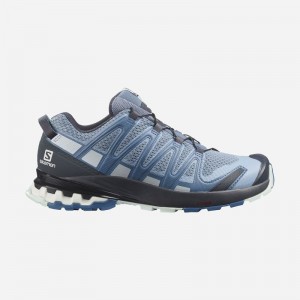 Chaussure de Randonnée Salomon XA PRO 3D V8 Femme Bleu | IZQXM-2578