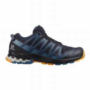 Chaussure de Randonnée Salomon XA PRO 3D V8 Homme Bleu Marine Bleu | WDJOG-6437