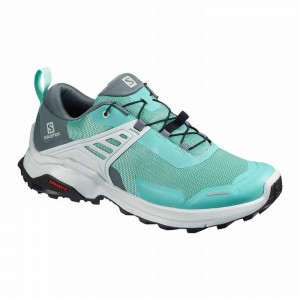 Chaussure de Randonnée Salomon X RAISE Femme Turquoise | OCHAN-3049