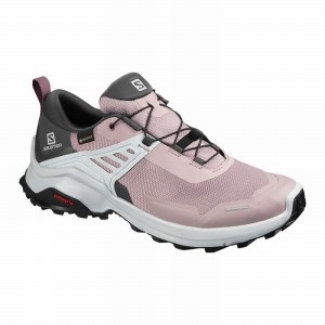 Chaussure de Randonnée Salomon X RAISE GORE-TEX Femme Rose | HXBUZ-3759