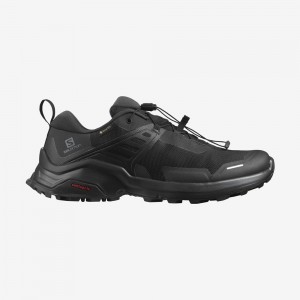 Chaussure de Randonnée Salomon X RAISE GORE-TEX Homme Noir | BNOQR-7159