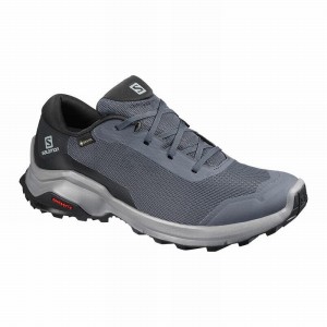 Chaussure de Randonnée Salomon X REVEAL GORE-TEX Femme Bleu Foncé Noir | UBHIF-9601