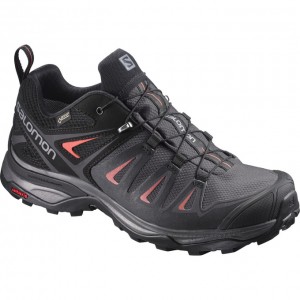 Chaussure de Randonnée Salomon X ULTRA 3 GTX W Femme Noir | RCWZM-5806