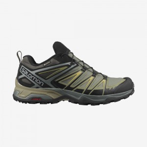 Chaussure de Randonnée Salomon X ULTRA 3 GORE-TEX Homme Doré | BZMUE-7653