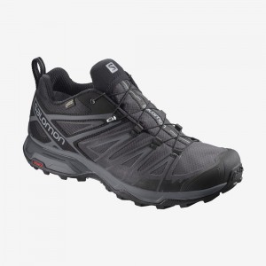 Chaussure de Randonnée Salomon X ULTRA 3 GORE-TEX Homme Noir | BDAZW-8017