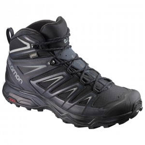 Chaussure de Randonnée Salomon X ULTRA 3 MID GTX Homme Noir | RGJXM-0695