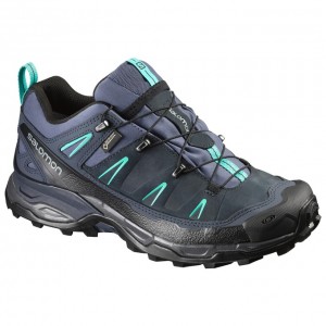 Chaussure de Randonnée Salomon X ULTRA LTR GTX W Femme Bleu Marine | FDLTS-7186