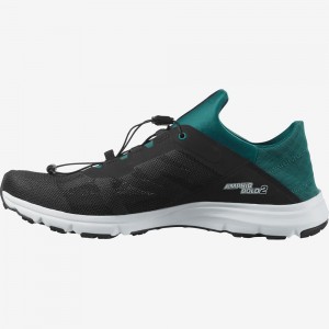 Chaussures D'eau Salomon AMPHIB BOLD 2 Homme Noir Vert | GSFHV-2576