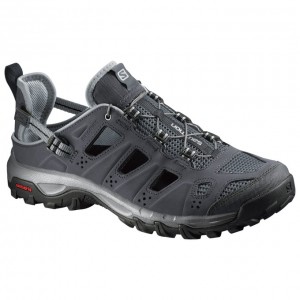 Chaussures D'eau Salomon EVASION CABRIO Homme Grise Foncé | GEZWK-2386