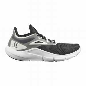 Chaussures Running Route Salomon PREDICT MOD Femme Noir Blanche | FXNHB-3756