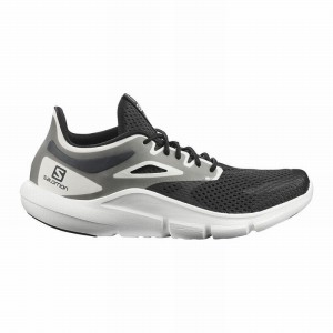 Chaussures Running Route Salomon PREDICT MOD Homme Noir Blanche | NYALJ-8753