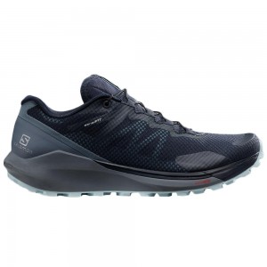 Chaussures Running Route Salomon SENSE RIDE 3 W Femme Bleu Marine | COSZX-2809