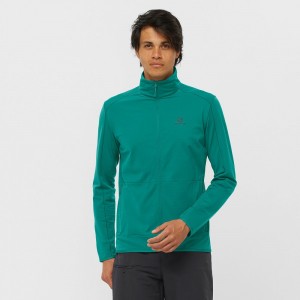 Couches Intermédiaires Salomon ESSENTIAL LIGHTWARM Homme Vert | XINVE-2850