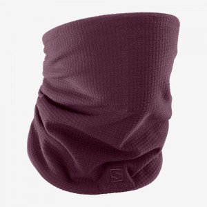 Couvre-chef Salomon RS WARM TUBE Homme Violette | QFHTO-0913