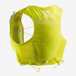 Packs Salomon ADV SKIN 5 SET HYDRATION PACK Homme Vert | GBHMK-6405