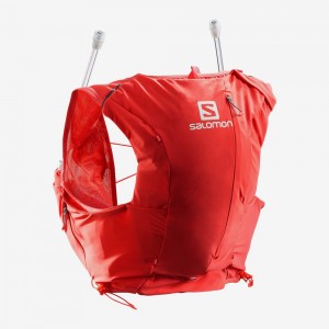 Packs Salomon ADV SKIN 8 SET HYDRATION PACK Femme Rose | TQLFP-0846