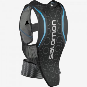 Packs Salomon FLEXCELL BACK PROTECTION Homme Noir Bleu | VBDRW-1298