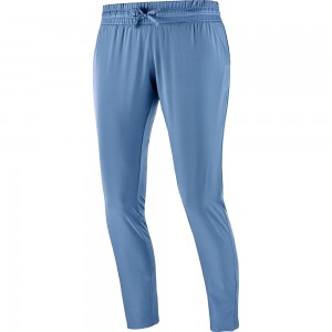 Pantalon Salomon COMET W Femme Bleu | PYWKG-2745