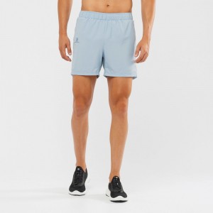 Short Salomon AGILE 5 Homme Bleu | IFJDR-1398