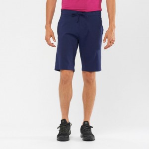 Short Salomon EXPLORE M Homme Bleu Marine | WSTEI-9548