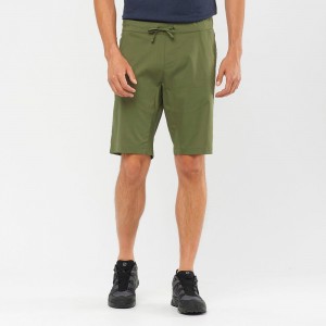 Short Salomon EXPLORE M Homme Vert Olive | MISCZ-9062