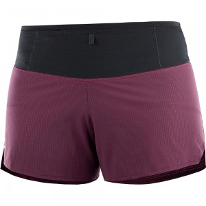 Short Salomon SENSE W Femme Violette | KENHI-1759