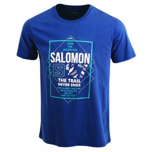 T Shirts Salomon FORT SS M Homme Noir | AKOZF-1537