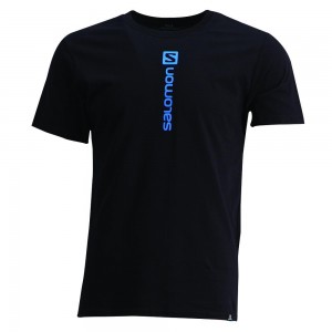 T Shirts Salomon TEEN SPIRIT SS M Homme Noir | PAKCT-1350