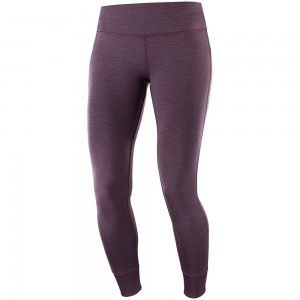 Tights Salomon COMET TECH LEG W Femme Violette | DZUER-0846