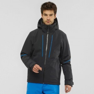 Vestes Salomon EDGE Ski Homme Noir | POFSH-1790