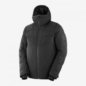 Vestes Salomon SNOWSHELTER Ski Homme Noir | BRKAN-4325