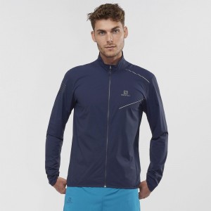 Wind Breakers Salomon SENSE M Homme Bleu Marine | MIVAD-1295