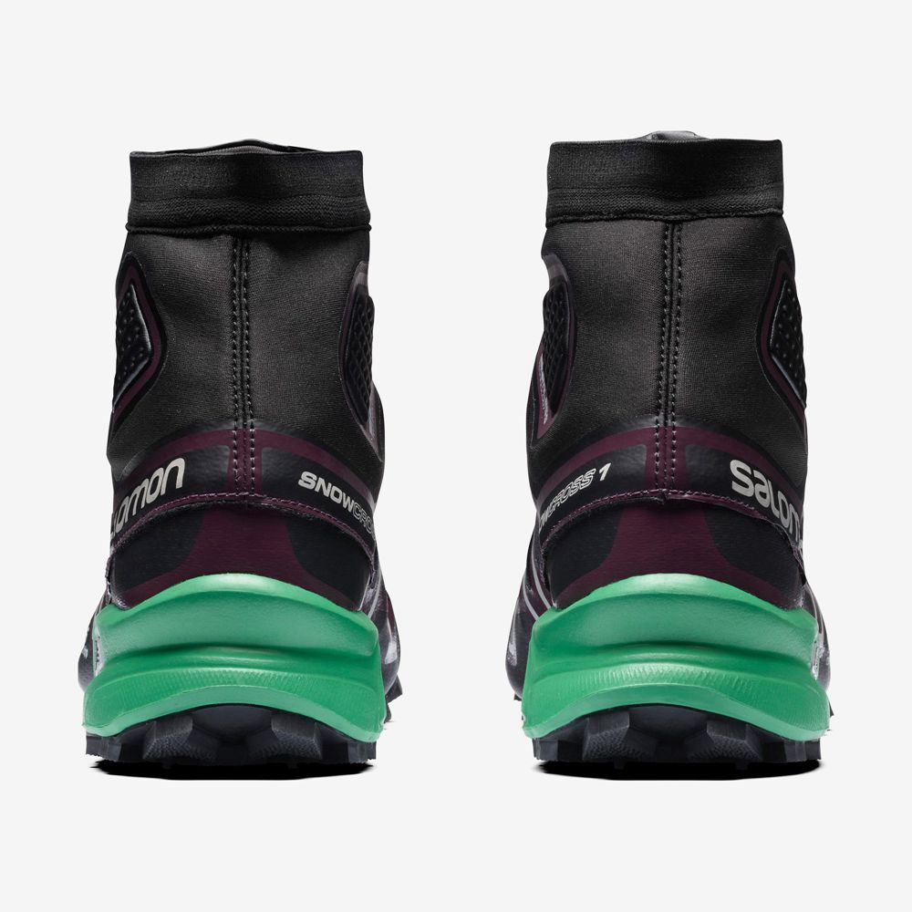 Basket Salomon SNOWCROSS ADVANCED Homme Violette | SLNRC-8613