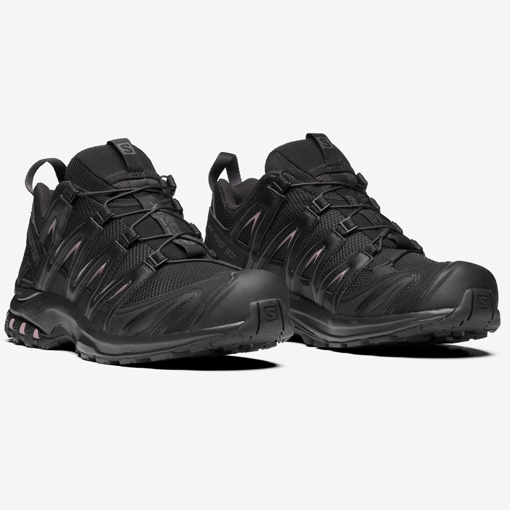 Basket Salomon XA PRO 3D Homme Noir | QIWNR-1742