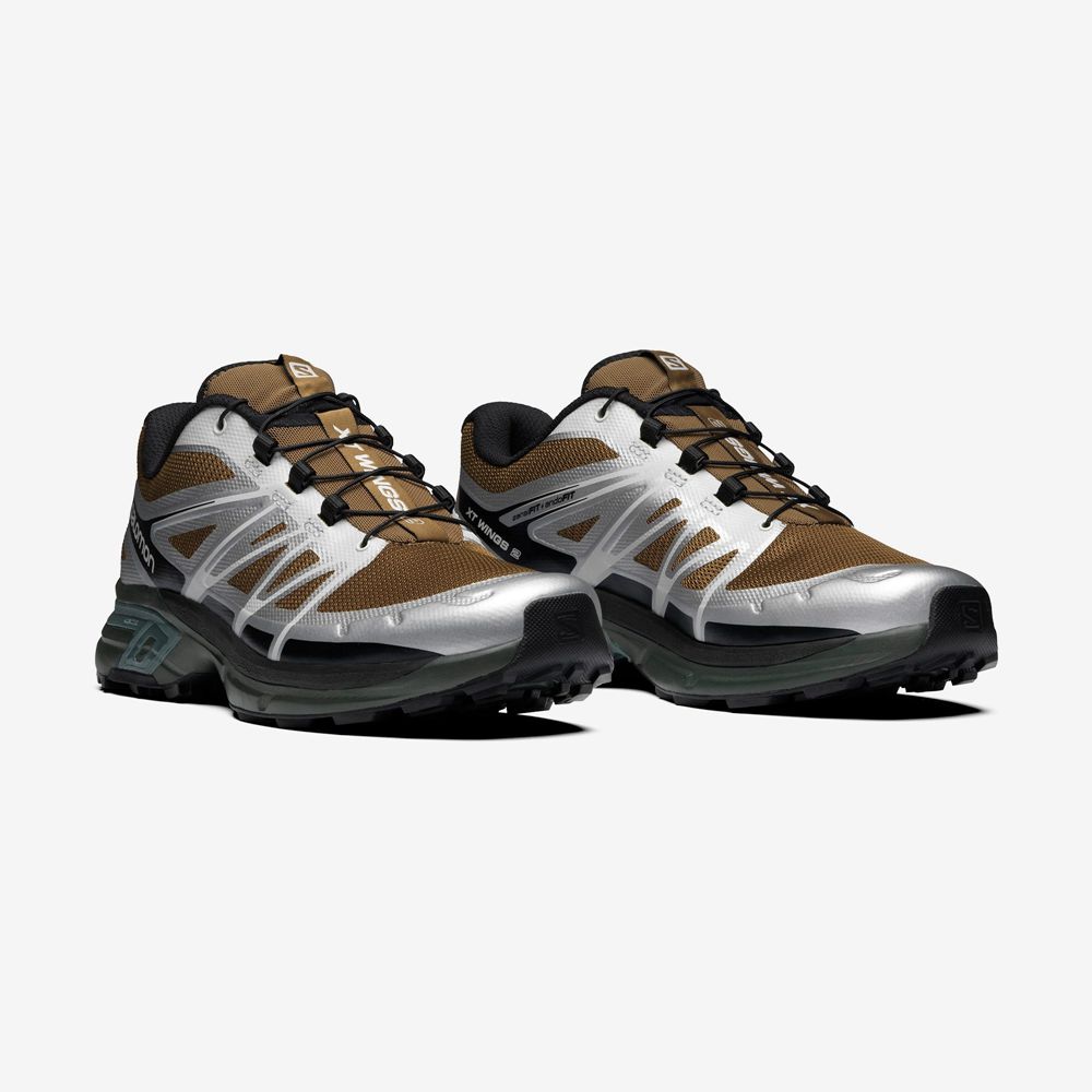 Basket Salomon XT-WINGS 2 Homme Argent | PIJMB-2495