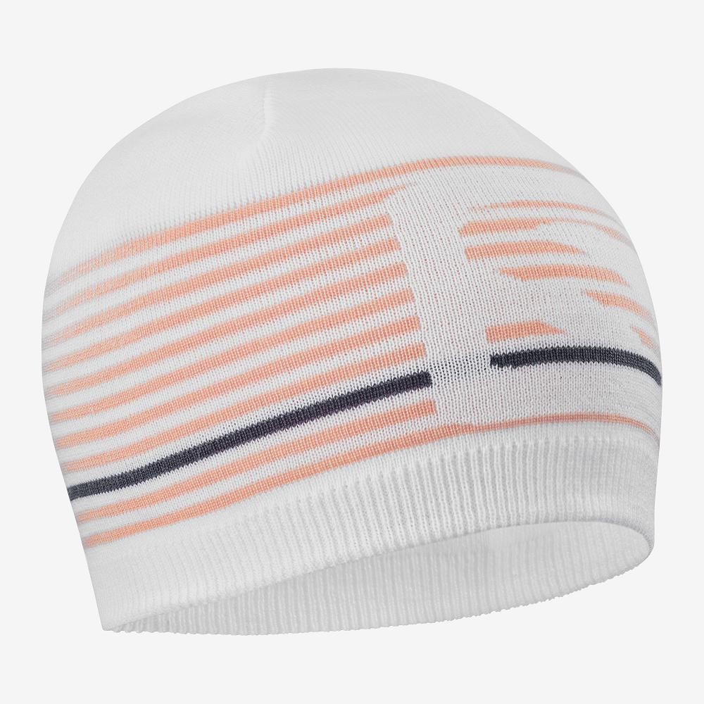 Bonnet Salomon FLATSPIN Homme Blanche | FPILR-4326