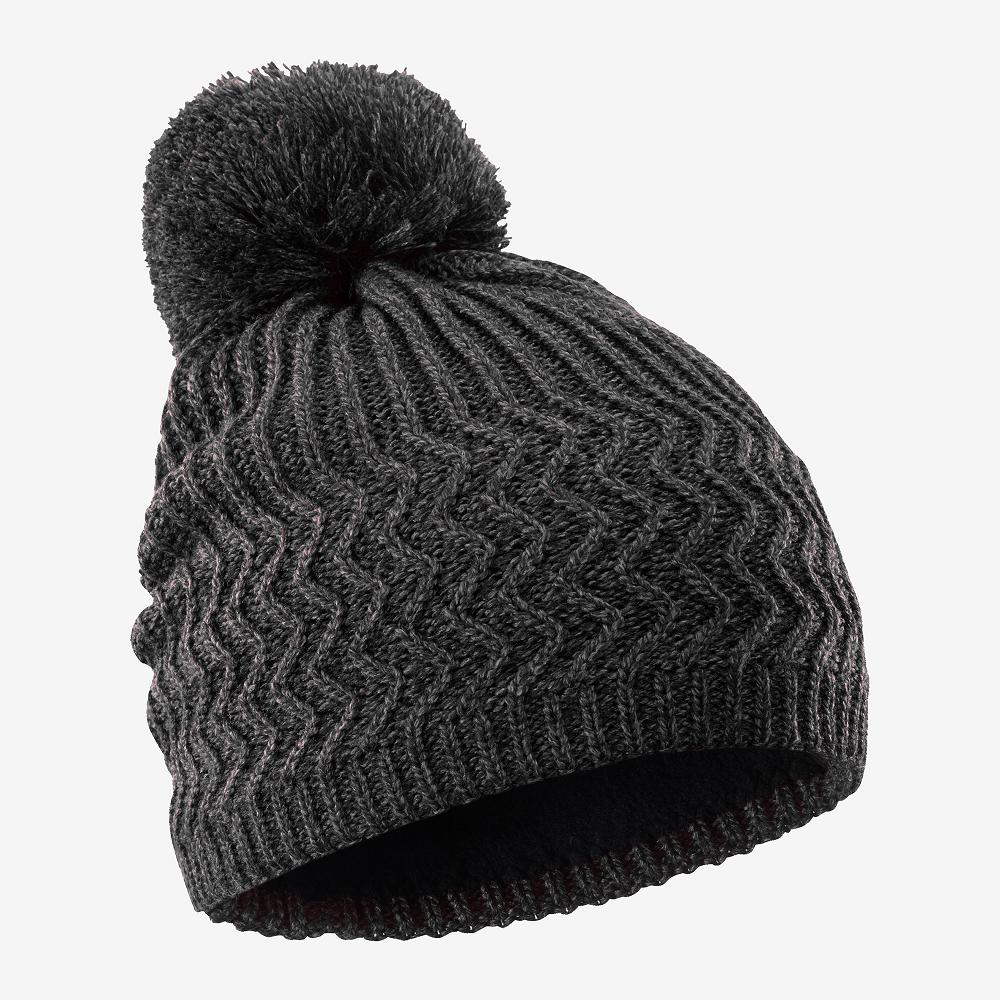 Bonnet Salomon KUBA Homme Noir | SVFAZ-7863